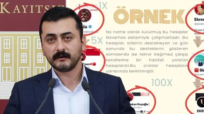 46 milyonluk trol ordusu | Eren Erdem bombaları patlatmaya devam ediyor: Proje Navarhos deşifre oldu!