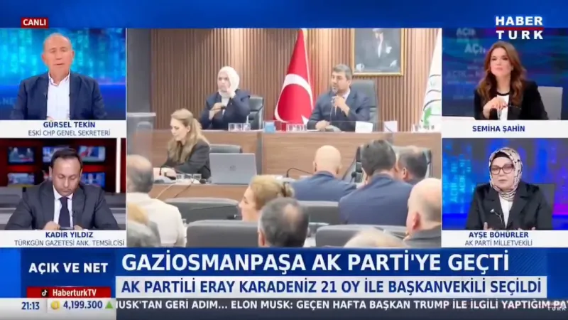 AK Partili vekil, tutuklanan CHP'li başkanı AK Parti'ye geçti sandı