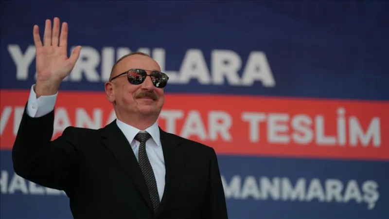 Azerbaycan Cumhurbaşkanı Aliyev: Yaşasın TürkiyeAzerbaycan birliği ve kardeşliği
