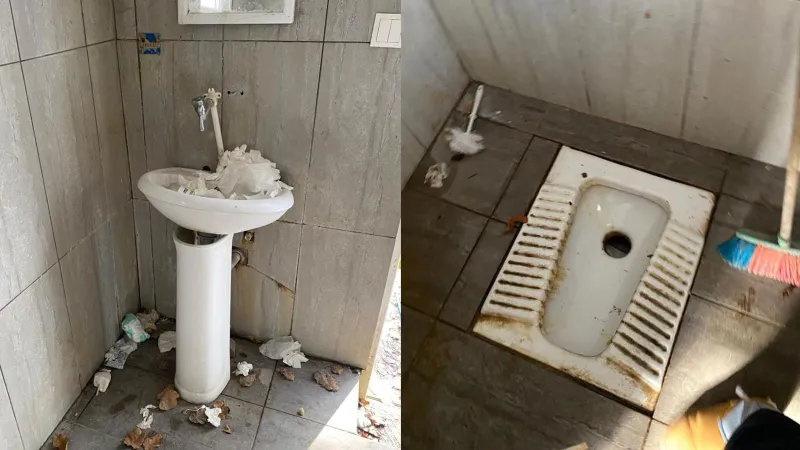 Bolu'daki türbede kadınlar tuvaleti görüntüleri tepki çekti