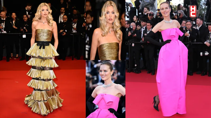 Elsa Hosk ve Eva Herzigova Cannes'ta Messika ile parladı