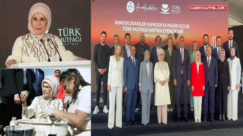Emine Erdoğan'dan Türk Mutfağına Övgü: Dünya İçin Cazibe Merkezi!