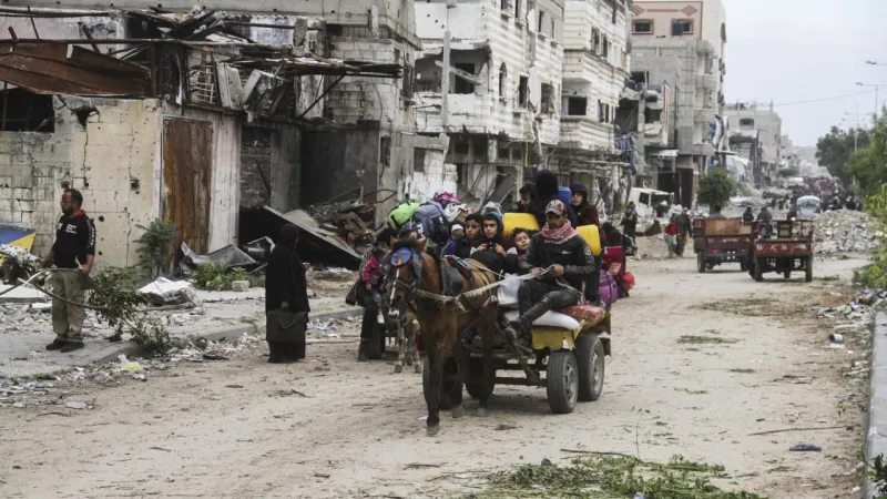 EuroMed: İsrail, Filistinlileri zorla yerinden etmek için Gazze'nin güneyinde dar bir yere hapsediyor
