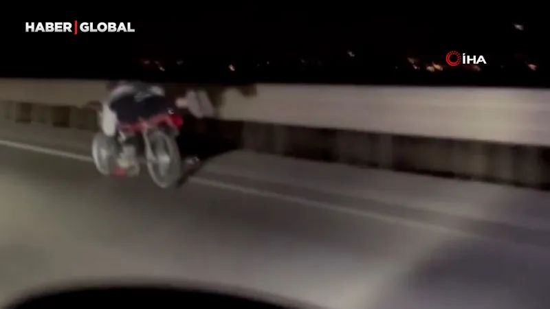 Hatay'da Ölümle Dans Eden Motosikletli Yakalandı! Şok Detaylar