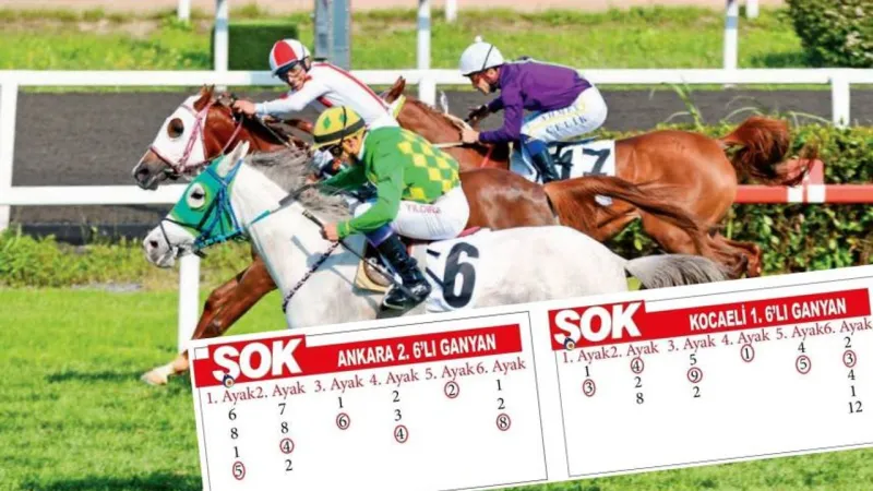 Hipodromların fatihi ŞOK’tan iki altılı birden