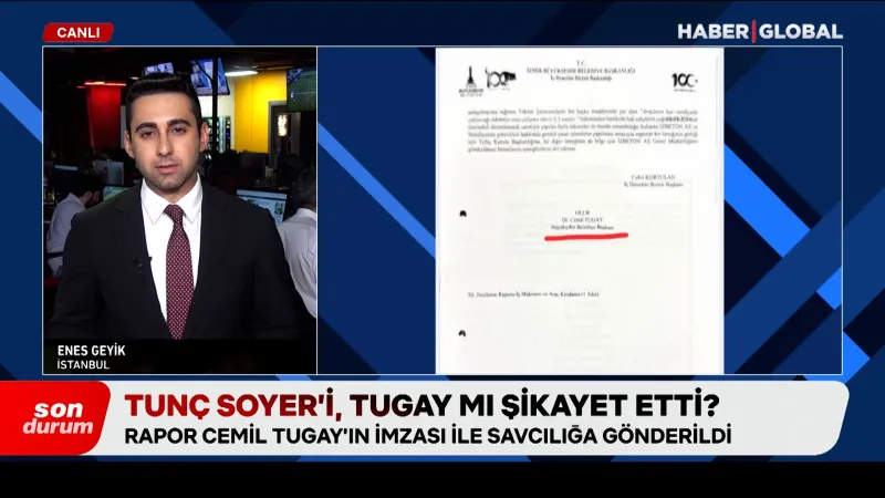 İmzalı rapor ortaya çıktı! Tunç Soyer'i Cemil Tugay mı şikayet etti?