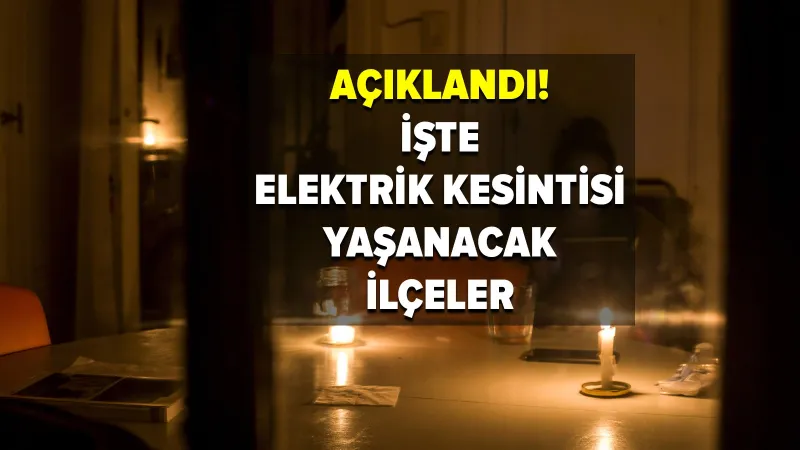İstanbul'da elektrik kesintisi! BEDAŞ 21 Haziran Cumartesi elektrik kesintilerinin olacağı ilçeleri açıkladı! İşte elektrik kesintisi yaşayan ilçeler