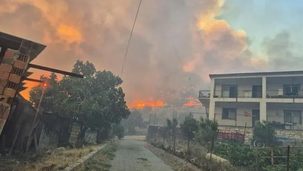İzmir'de Korkutan Yangın Kontrol Altında! İşte Son Durum