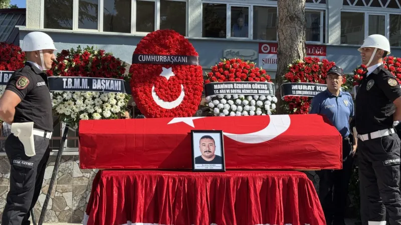 İzmir'deki yangında şehit İbrahim Demir memleketi Konya'da defnedildi