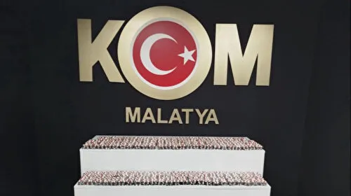 Malatya'da Şok Baskın! Otomobilde 8 Bin Uyuşturucu Hap!