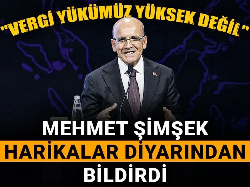 Şimşek'ten Şok Sözler: Vergi Yükümüz Yüksek Değil mi Dedi?