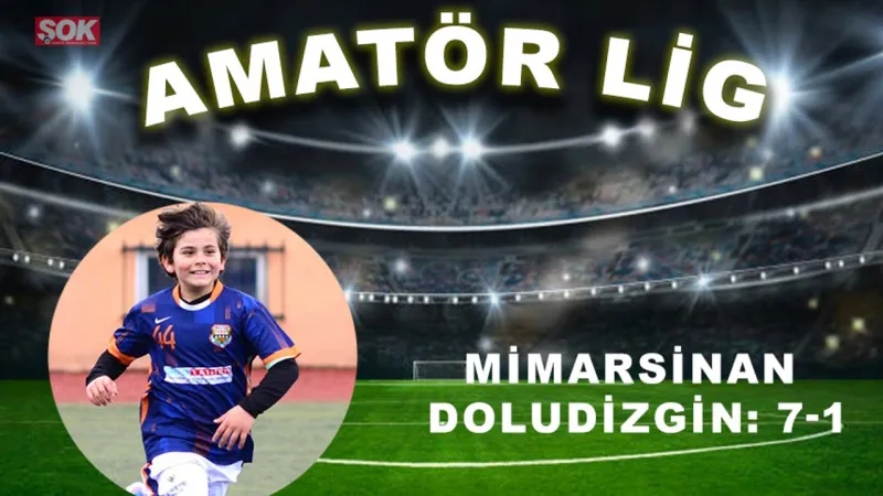 Mimarsinan'dan Gol Şov! Rakip Fileleri 7 Kez Sarsarak Fark Attı!