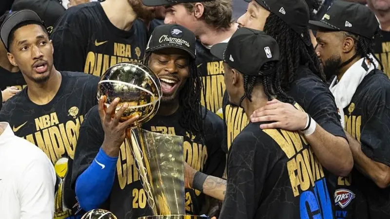 NBA'de 7. maç sonunda şampiyon Oklahoma City Thunder!