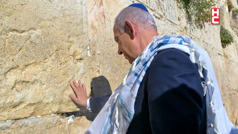 Netanyahu'dan Trump Sürprizi: Ağlama Duvarı'nda O Dua!
