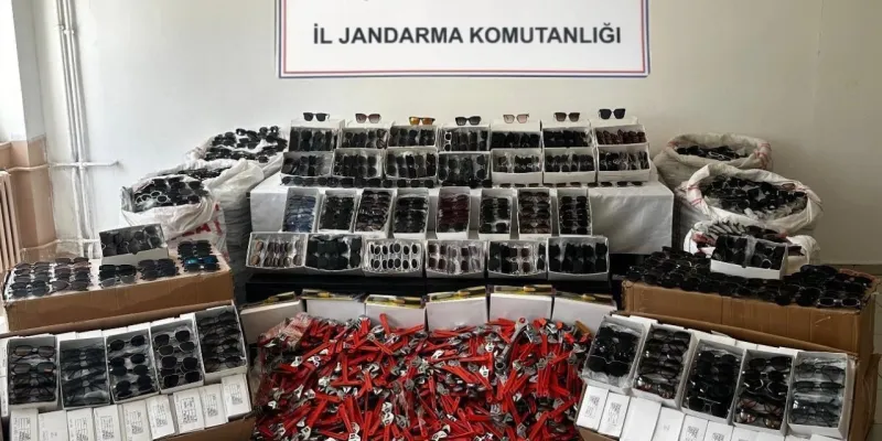 34 Milyonluk Sahte Güneş Gözlüğü Operasyonu! Şok Baskın