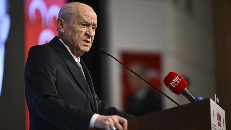 Bahçeli'den Kızılay'a Anlamlı Bağış! Gazze'ye Kurban Eli