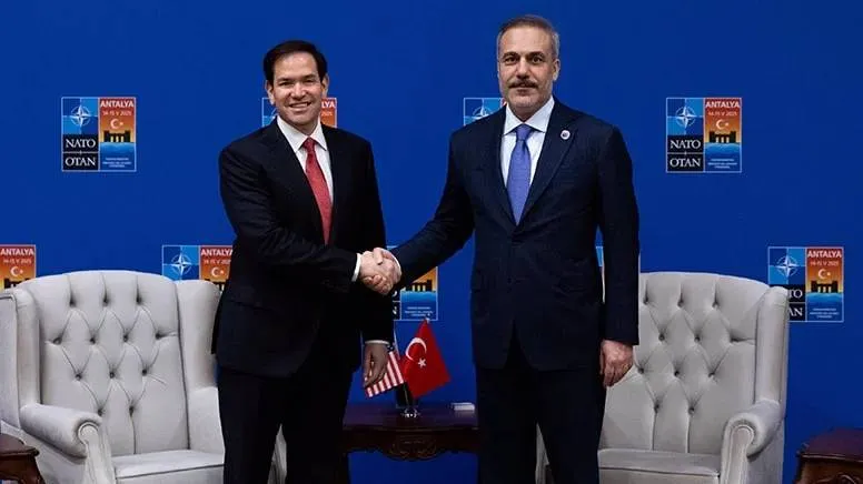 Flaş! Bakan Fidan ve ABD'li Rubio Antalya'da Bir Araya Geldi!