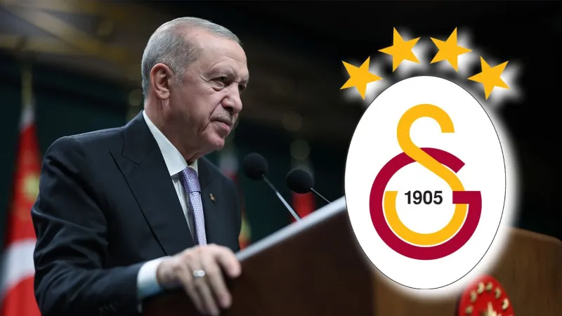 Erdoğan'dan Galatasaray'a Şampiyonluk Kutlaması!
