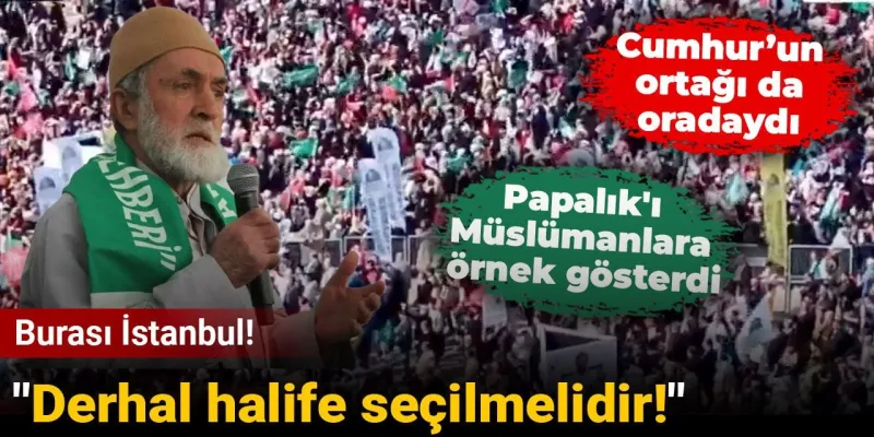 Halife Seçimi Tartışması: Göktaş'tan Şaşırtan Papalık Örneği!
