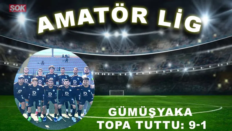 Gümüşyaka'dan Gol Düellosu! 9 Golle Şov Yaptılar