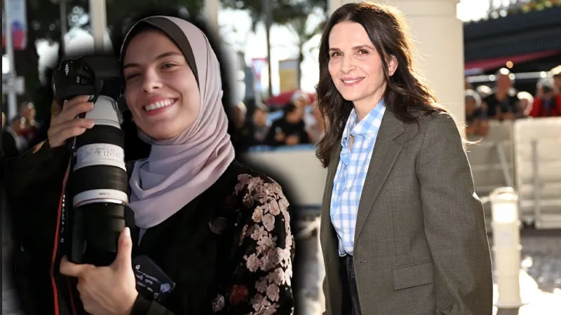 Juliette Binoche'dan Cannes'da Gazze'ye Duygu Dolu Anma