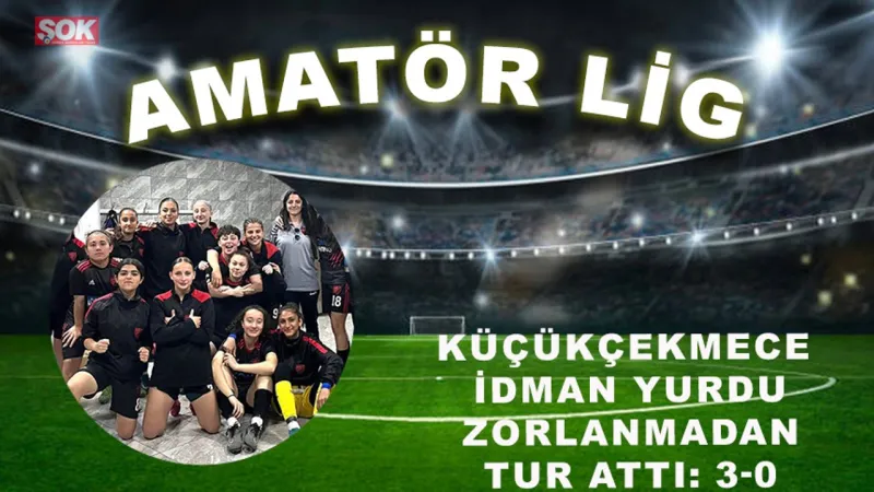 Küçükçekmece İdman Yurdu Fark Attı! Play-Off'ta Çeyrek Finalde