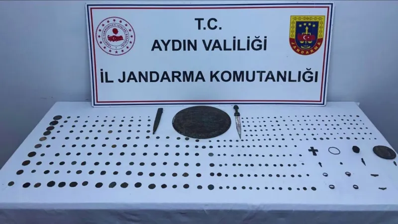 Kuşadası'nda Tarihi Eser Baskını! Milyonluk Vurgun İddiası!