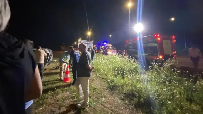 Sakarya'da yürek yakan kaza! Bayram yasa döndü, eşi hayatını kaybetti