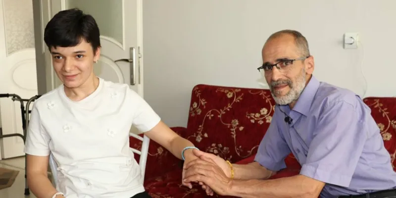 Serebral palsili kızına adanan bir ömür: Sivas’ta örnek mücadele