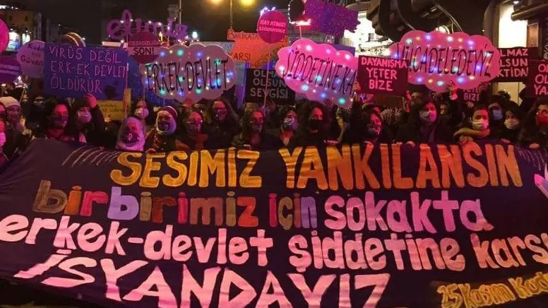 Uluslararası Af Örgütü'nden 25 Kasım çağrısı: Barışçıl protesto hakkı güvence altına alınsın